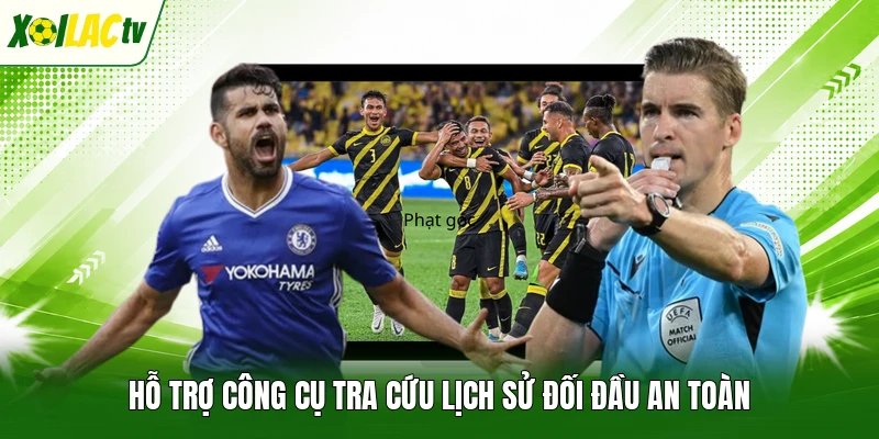 Hỗ trợ công cụ tra cứu lịch sử đối đầu an toàn