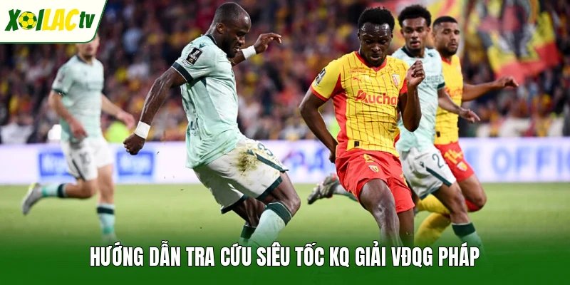 Hướng dẫn tra cứu siêu tốc KQ giải VĐQG Pháp