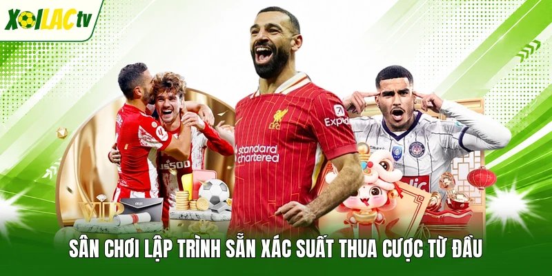 Sân chơi lập trình sẵn xác suất thua cược từ đầu