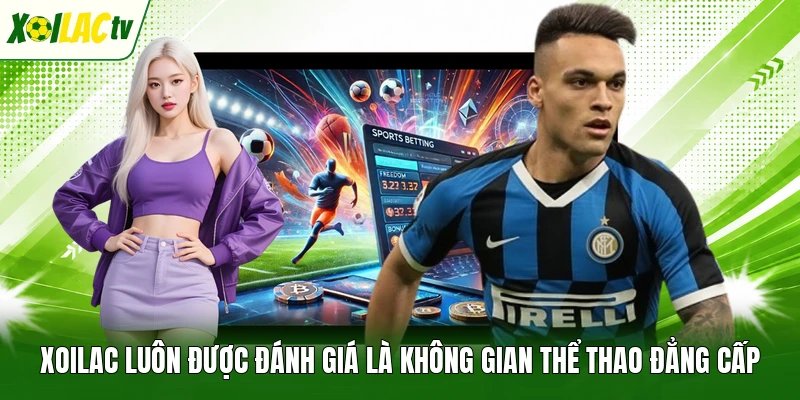 Xoilac luôn được đánh giá là không gian thể thao đẳng cấp